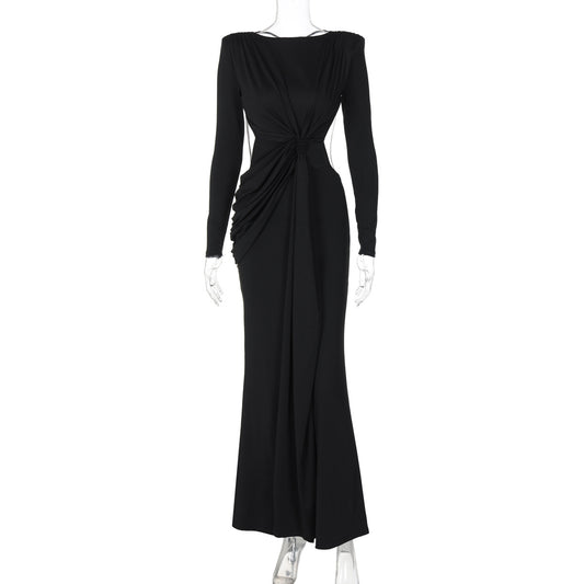 Women's Long Sleeve Slimming Dress - DivaBiba Fashion House